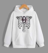 Moletom Branco Estampado Moletom Branco Estampado
