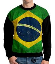 Moletom Brasil Infantil Bandeira UNISSEX blusa casaco Moletom Brasil Infantil Bandeira UNISSEX blusa casaco