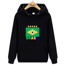 Moletom brasil moletom copa do mundo bandeira brasil - DANTAWJ