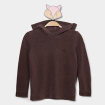 Moletom C/ Capuz Infantil Calvin Klein Menino Moletom C/ Capuz Infantil Calvin Klein Menino