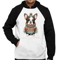 Moletom Cachorro Bulldog Francês Natalino - Foca na Moda Moletom Cachorro Bulldog Francês Natalino - Foca na Moda