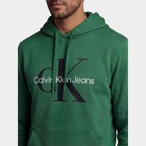 Moletom Calvin Klein CKJ Monograma Capuz Masculino Moletom Calvin Klein CKJ Monograma Capuz Masculino