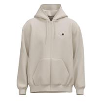 Moletom Canguru Aberto Freesurf Logo Clássico Bordado Off White Moletom Canguru Aberto Freesurf Logo Clássico Bordado Off White