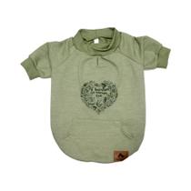 Moletom Canguru Acapulco Pet Eco I Love All Things para Cães e Gatos - Tamanho XG