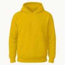 Moletom Canguru Amarelo Canário em Moletom 3 Cabos Peluciado Adulto - Conforto e Estilo Moletom Canguru Amarelo Canário em Moletom 3 Cabos Peluciado Adulto - Conforto e Estilo