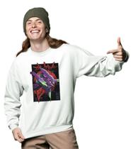 Moletom Canguru Anime Eva 01 Evangelion Harajuku