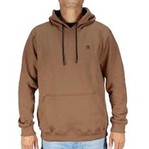 Moletom Canguru Back Wash M2603 Marrom Claro Moletom Canguru Back Wash M2603 Marrom Claro