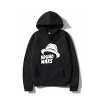 Moletom Canguru Bruno Mars Chapéu Novidade Blusa Unissex