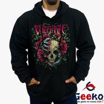 Moletom Canguru Bullet for My Valentine Algodão Rock Geeko