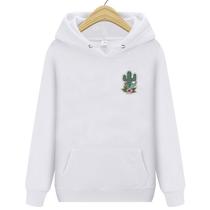 Moletom Canguru Cacto Flor Tumblr Fofo Casaco Algodão