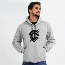 Moletom Canguru Capuz Flanelado Estampado escudo FE- Comfort Moletom Canguru Capuz Flanelado Estampado escudo FE- Comfort