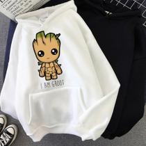 Moletom Canguru Capuz Groot Baby Blusa de Frio - Dt Style