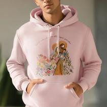 Moletom Canguru Capuz Imagem Santos Catolico Cristão Algodao Casual Urbano Ideal Para Frio Dia a Dia Moletom Canguru Capuz Imagem Santos Catolico Cristão Algodao Casual Urbano Ideal Para Frio Dia a Dia