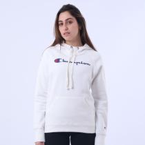 Moletom canguru champion athletic feminino script logo ink