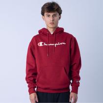 Moletom canguru champion athletic powerblend script logo ink