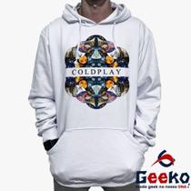 Moletom Canguru Coldplay Algodão Geeko Moletom Canguru Coldplay Algodão Geeko