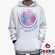 Moletom Canguru Coldplay Algodão You You Are My Universe Rock Alternativo Geeko