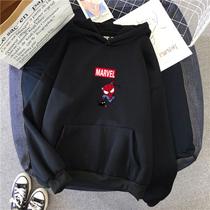 Moletom Canguru Com Capuz Inverno Masculino e Feminino Algodão Aranha Unissex Moletom Canguru Com Capuz Inverno Masculino e Feminino Algodão Aranha Unissex