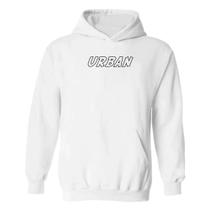 Moletom Canguru Com Capuz Letter Go Urban Preto