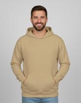 Moletom Canguru Com Capuz Unissex Flanelado 100% Algodão