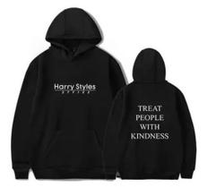 Moletom Canguru Com Estampa Harry Styles Treat People With K Moletom Canguru Com Estampa Harry Styles Treat People With K