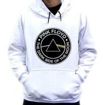 pink floyd cropped moletom com capuz