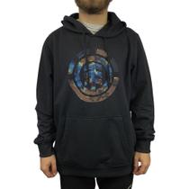 Moletom Canguru Element Magma Preto