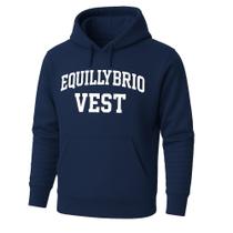 Moletom Canguru Equillybrio Vest Com Capuz e Bolso Moletom Canguru Equillybrio Vest Com Capuz e Bolso