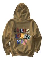 Moletom Canguru Estampa Personalizada Jesus Love