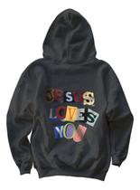 Moletom Canguru Estampa Personalizada Jesus Love