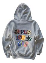 Moletom Canguru Estampa Personalizada Jesus Love
