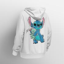 Moletom Canguru Estampa Personalizada Stitch Desenho