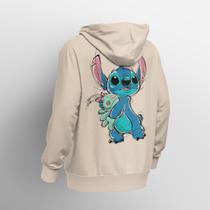 Moletom Canguru Estampa Personalizada Stitch Desenho