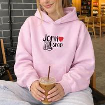 Moletom Canguru Estampado Jornalismo 1327 Jornal Profissão Inverno Frio Casaco Conforto