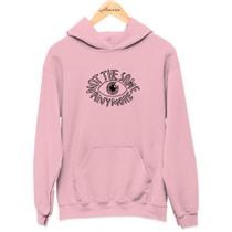 Moletom Canguru Estampado Not The Same Anymore Adolescente Modinha Fofo Frio Inverno