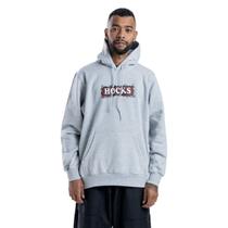 Moletom Canguru Fechado Brick Mescla Médio Hocks