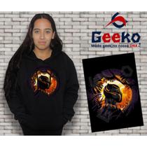 Moletom Canguru Feminino Pantera Negra Black Panther Geeko