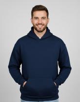 Moletom Canguru Flanelado Com Capuz Unissex 100% Algodão