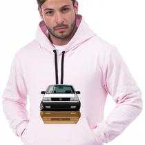 Moletom Canguru Flanelado Estampado Gol Quadrado