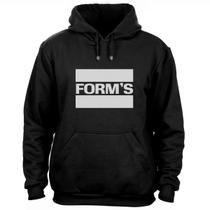 Moletom Canguru Foms Brasil Com Capuz e Bolsos Flanelado Algodão/Poliester