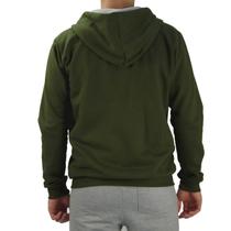 Moletom Canguru Griffa Com Ziper e Capuz Moletom Canguru Griffa Com Ziper e Capuz