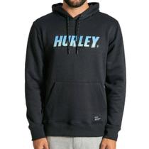 Moletom Canguru Hurley Fastlane Preto