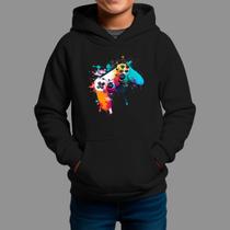 Moletom Canguru Infantil Algodão Casual Estiloso Tecido Macio Control Cores Moletom Canguru Infantil Algodão Casual Estiloso Tecido Macio Control Cores