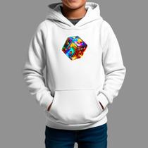 Moletom Canguru Infantil Algodão Casual Moda De Rua Tecido Macio Dados Cores