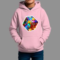 Moletom Canguru Infantil Algodão Casual Moda De Rua Tecido Macio Dados Cores