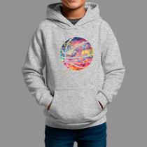 Moletom Canguru Infantil Algodão Moda De Rua Inverno Blusa De Frio Tecido Macio Moto Trilha