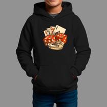 Moletom Canguru Infantil Algodão Moda De Rua Tecido Macio Cartas Jack