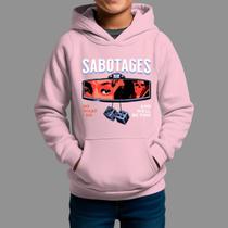 Moletom Canguru Infantil Basico Casual Confortável Inverno Blusa De Frio Sabotages