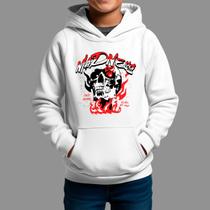 Moletom Canguru Infantil Basico Casual Estiloso Inverno Blusa De Frio Man Fire