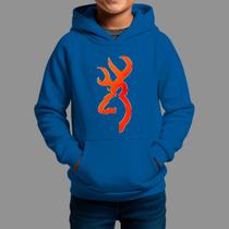Moletom Canguru Infantil Basico Casual Estiloso Inverno Capuz e Bolso Chamas